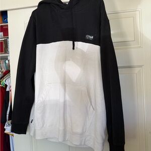 O'Neill Black and White Color Block Sweater